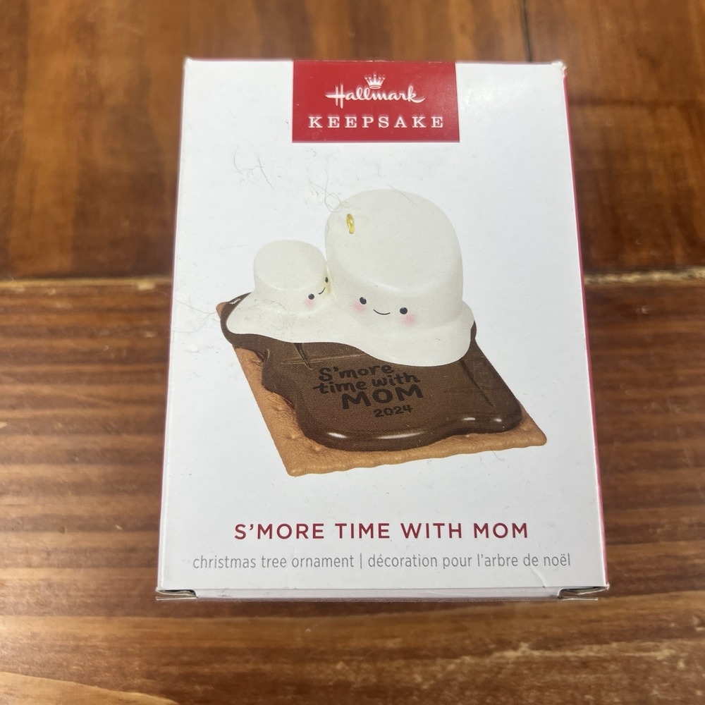Hallmark Keepsake 2024 S'more Time With Mom Ornament Ken Sheldon QGO2971